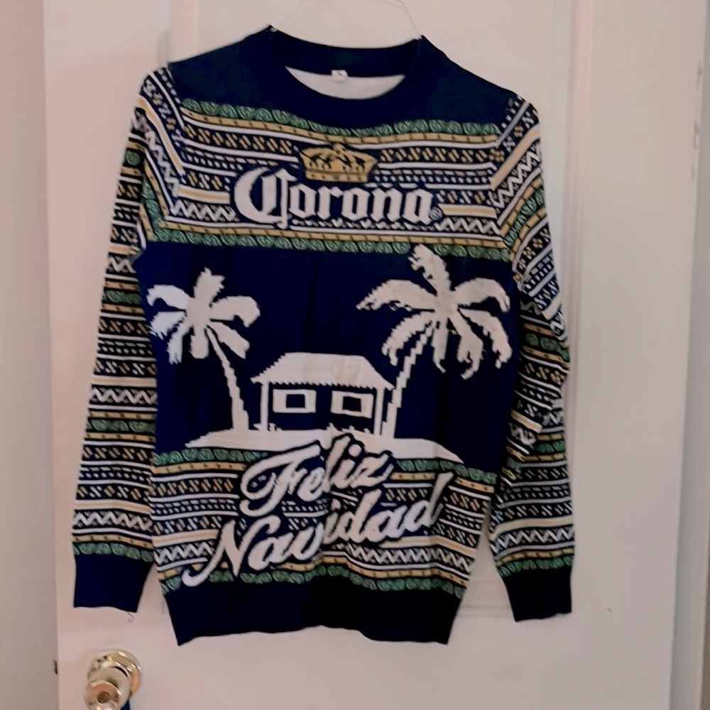 Corona Christmas sweater